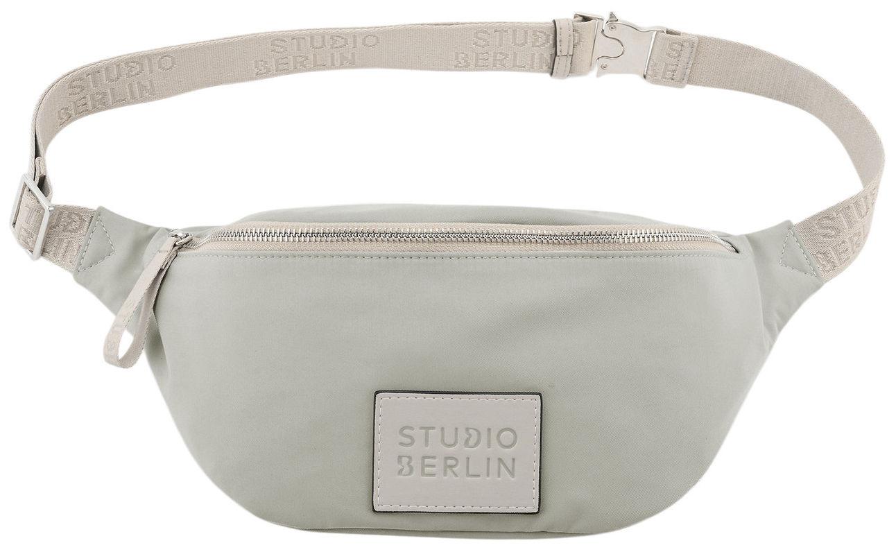 Studio Berlin Spandau Essential Nylon Gürteltasche Hellgrau