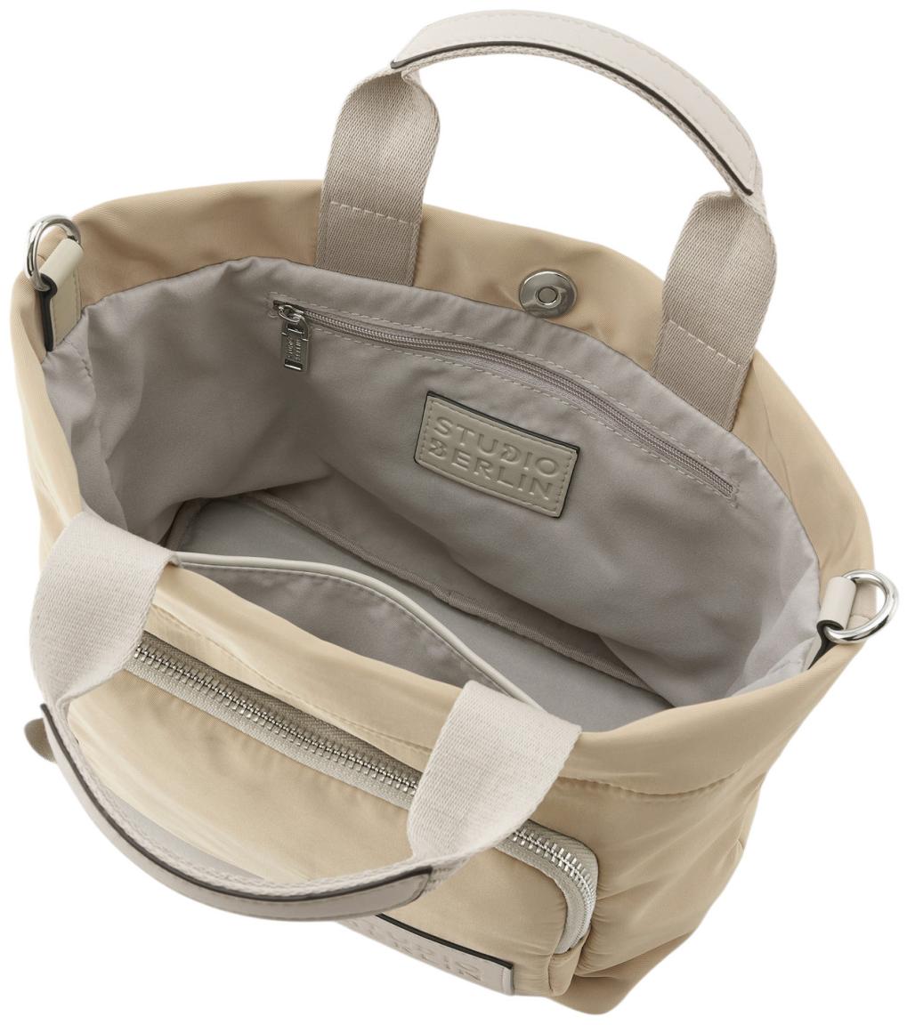 Studio Berlin Weissensee Essential Nylon Kurzgrifftasche Beige