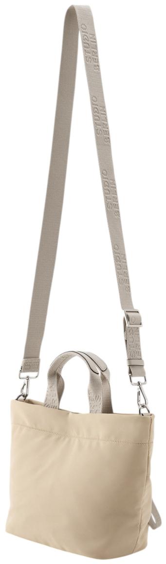 Studio Berlin Weissensee Essential Nylon Kurzgrifftasche Beige