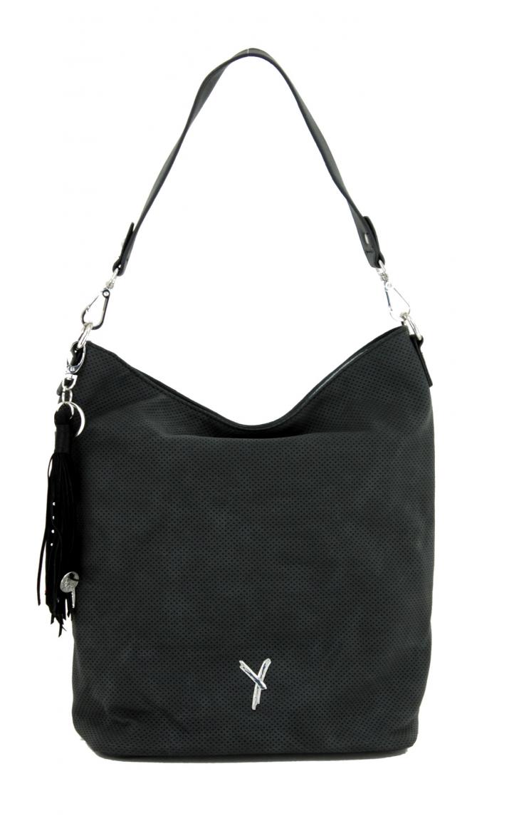 Suri Frey Beuteltasche Romy Blue dunkelblau Stanzmuster