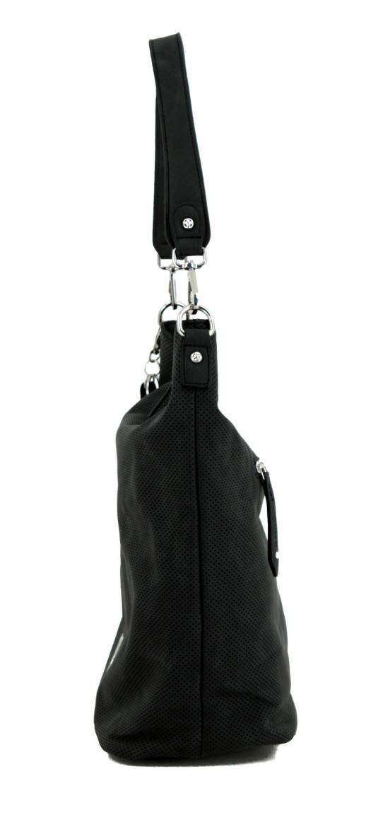 Suri Frey Beuteltasche Romy Blue dunkelblau Stanzmuster