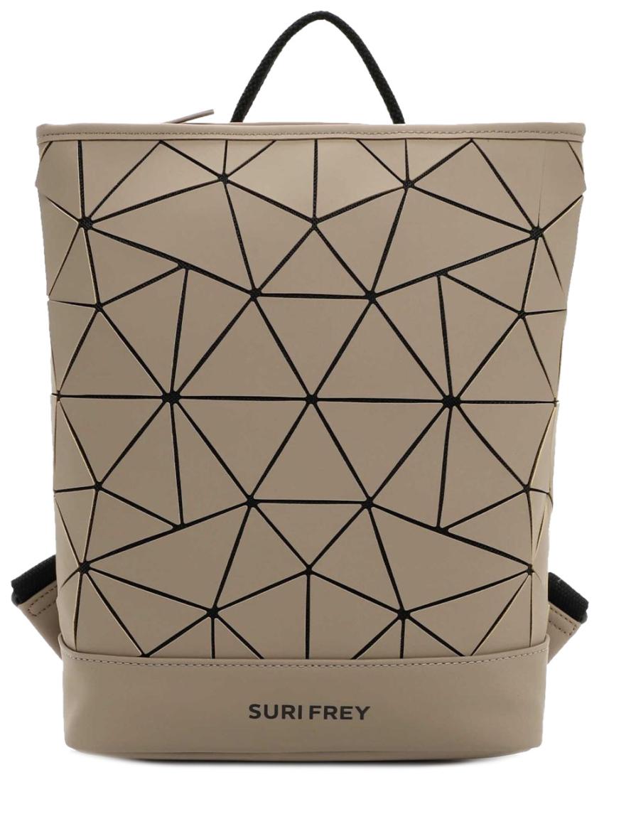 Suri Frey Cityrucksack Suri Sports sand Taupe gummiert