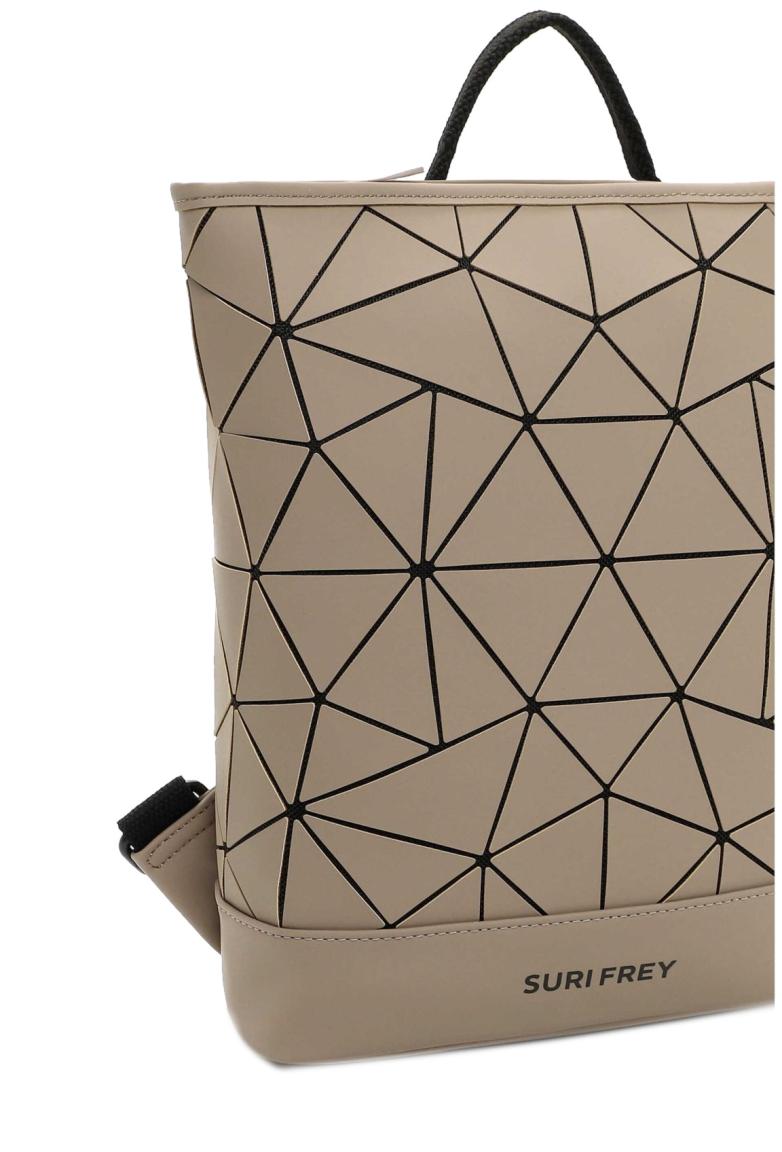 Suri Frey Cityrucksack Suri Sports sand Taupe gummiert