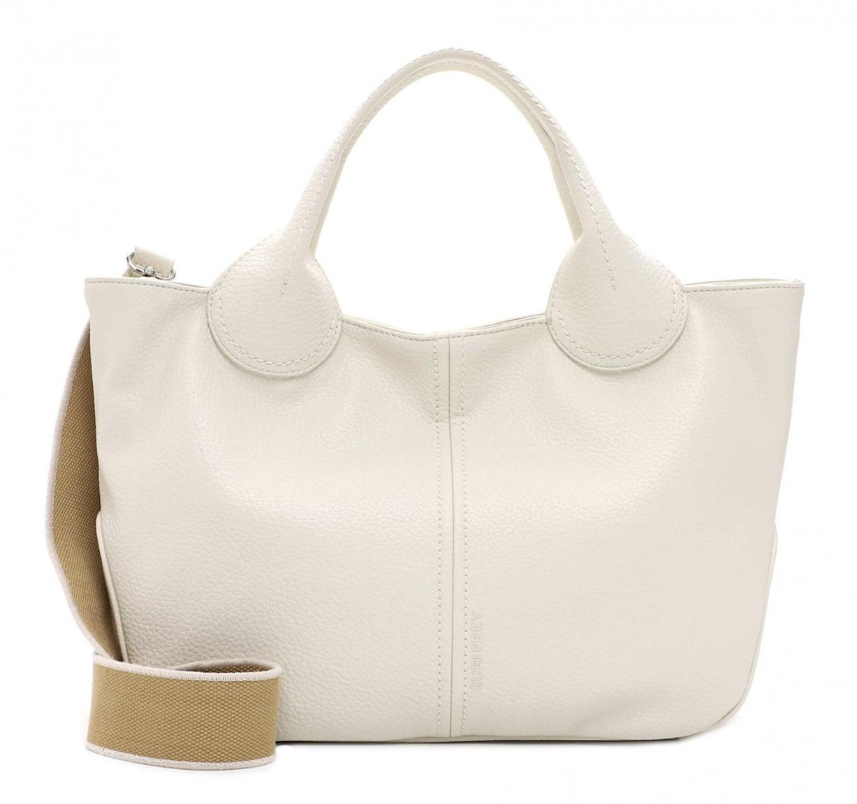 Suri Frey Damentasche Beige Kollektion Nessy veganes Kunstleder