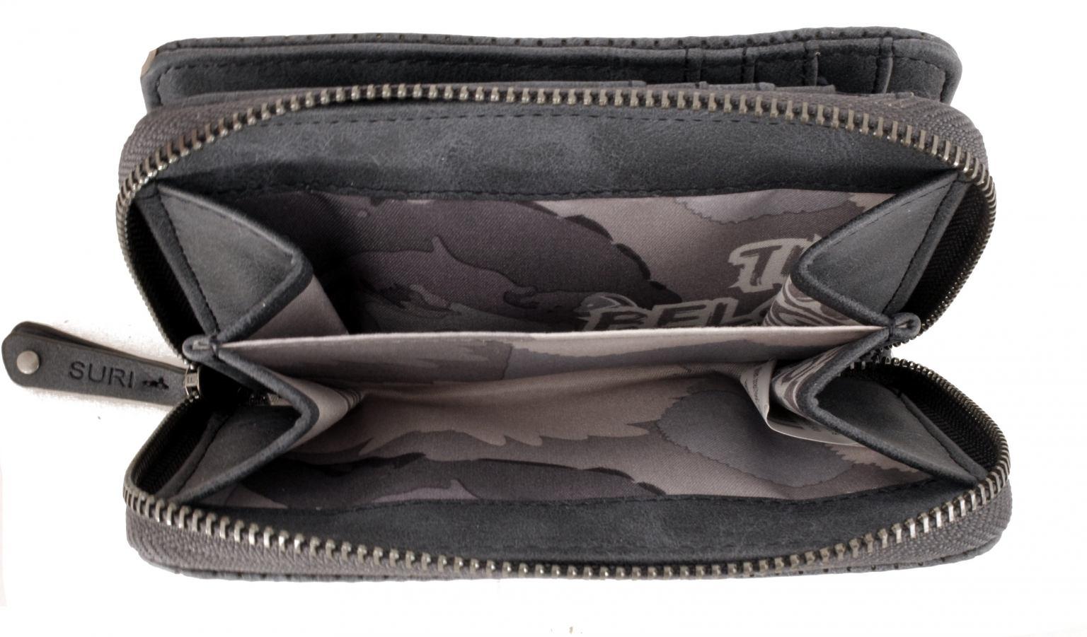 Suri Frey Geldbörse Lochmuster Romy Navy Blau