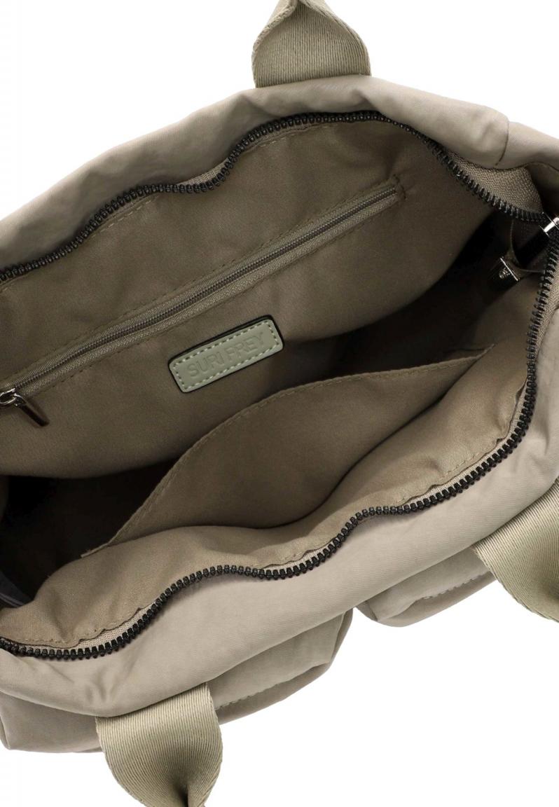 Suri Frey Handtasche ultraleicht Crossover Abby Lightkhaki vegan