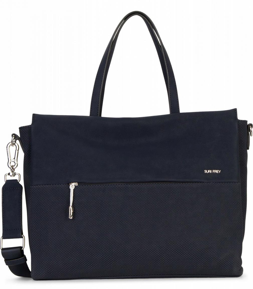 Suri Frey Henkeltasche dunkelblau perforiert Romy Bevvy