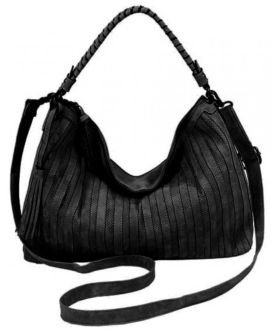 Suri Frey Katie May Beuteltasche Streifen Black