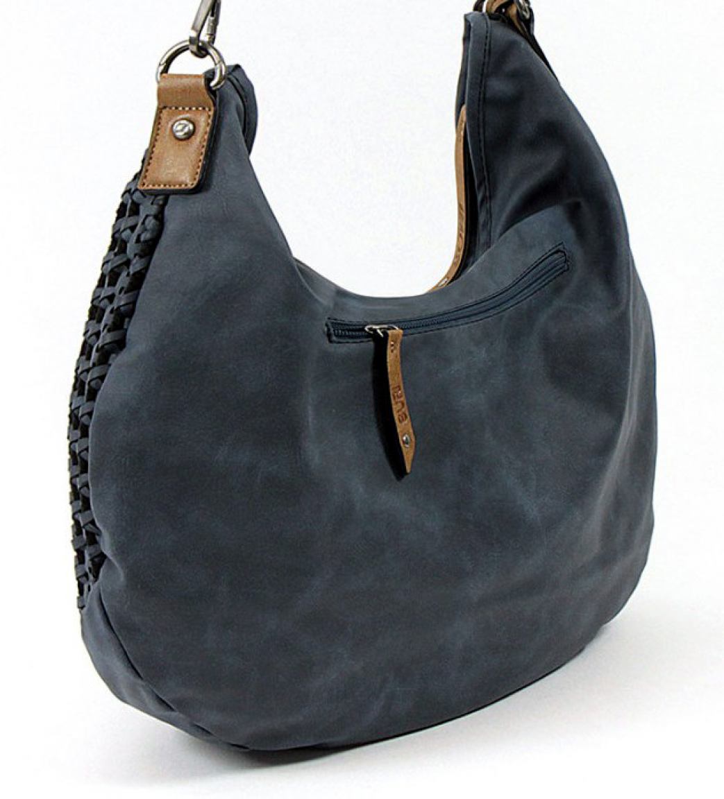 Suri Frey Nelly Beuteltasche Schnur Flecht Blue