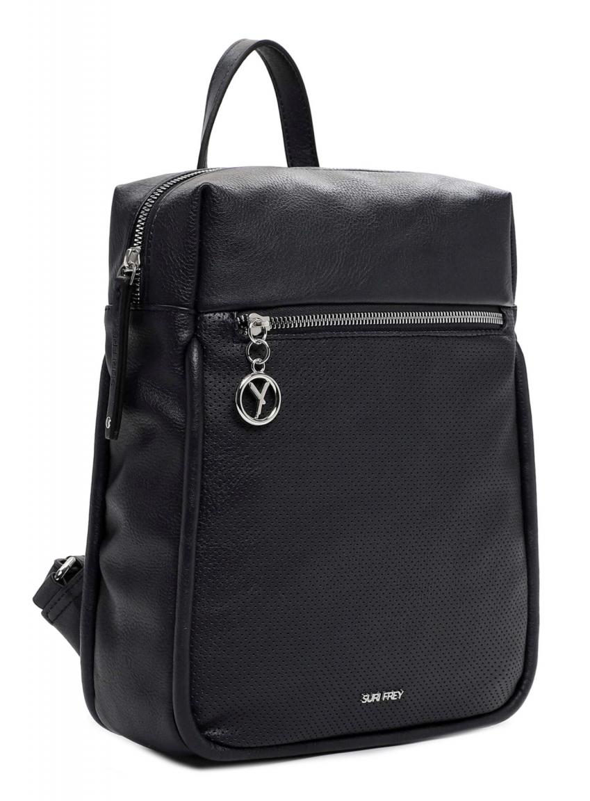 Suri Frey Patsy Cityrucksack Blue Cutouts nachhaltig