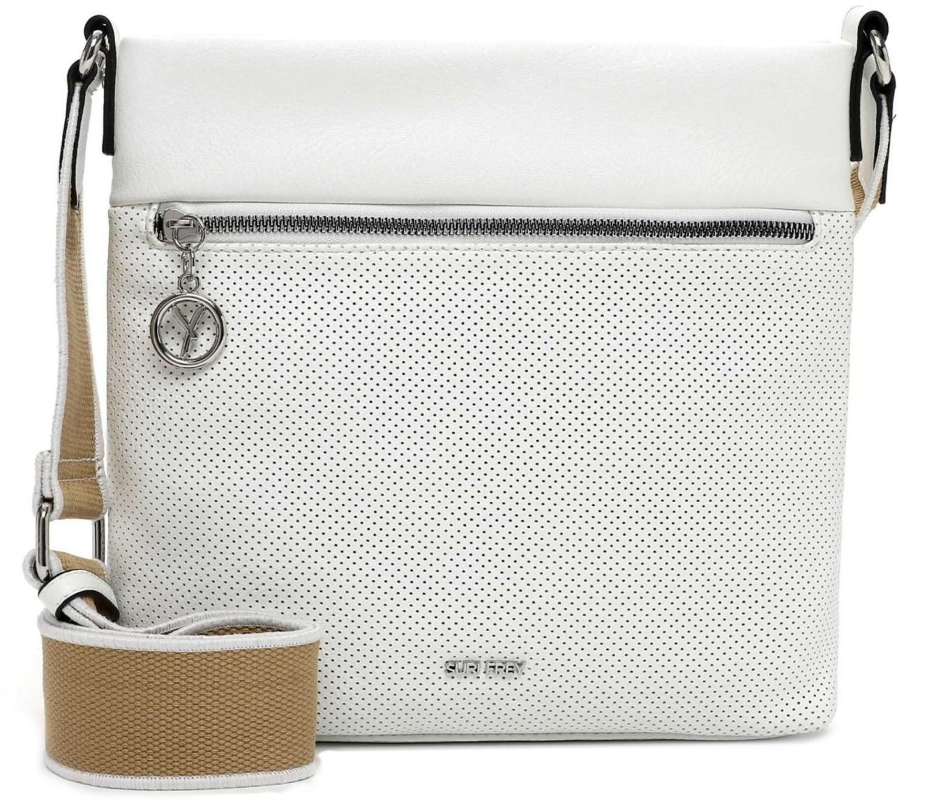 Suri Frey Patsy Crossovertasche Weiß vegan