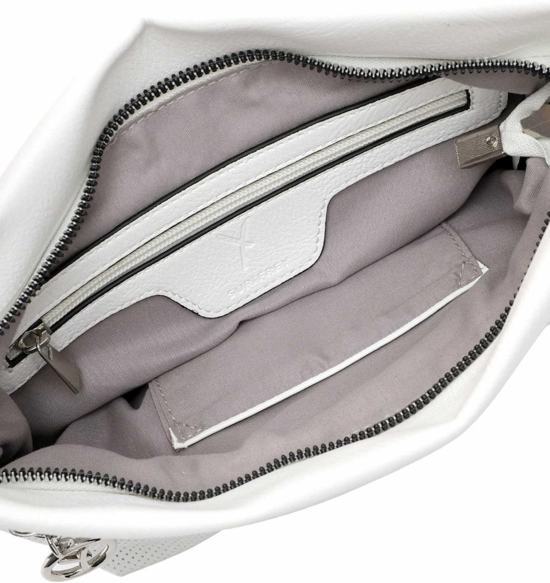 Suri Frey Patsy Crossovertasche Weiß vegan