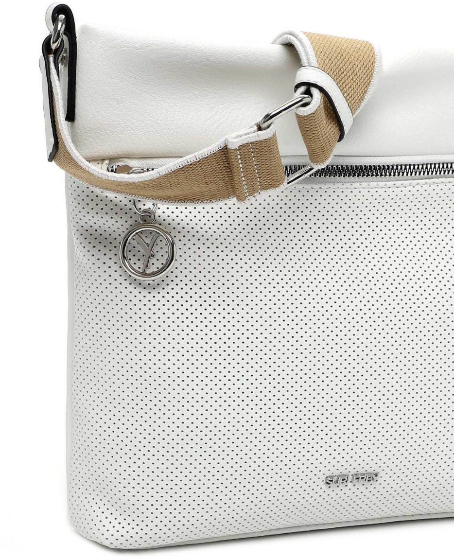 Suri Frey Patsy Crossovertasche Weiß vegan