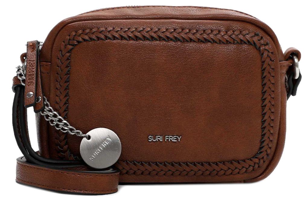 Suri Frey Piggy Schultertasche Camerabag Cognac