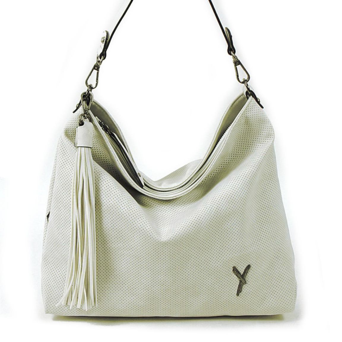 Suri Frey Romy Schultertasche Lochmuster Grey