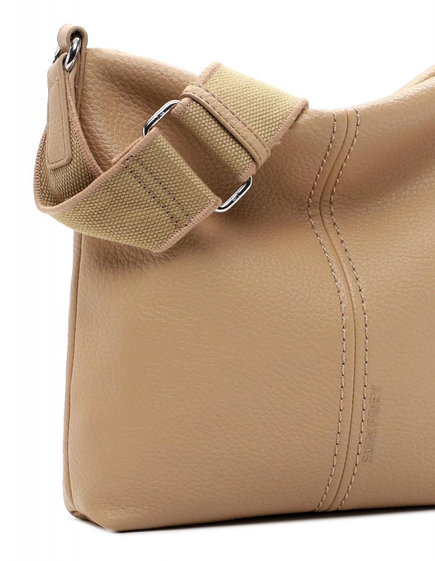 Suri Frey Schultertasche Nessy Umweltbewusst Sandfarben