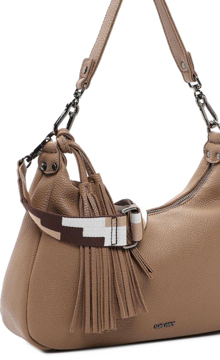 Suri Frey Schultzertasche Kiky Taupe