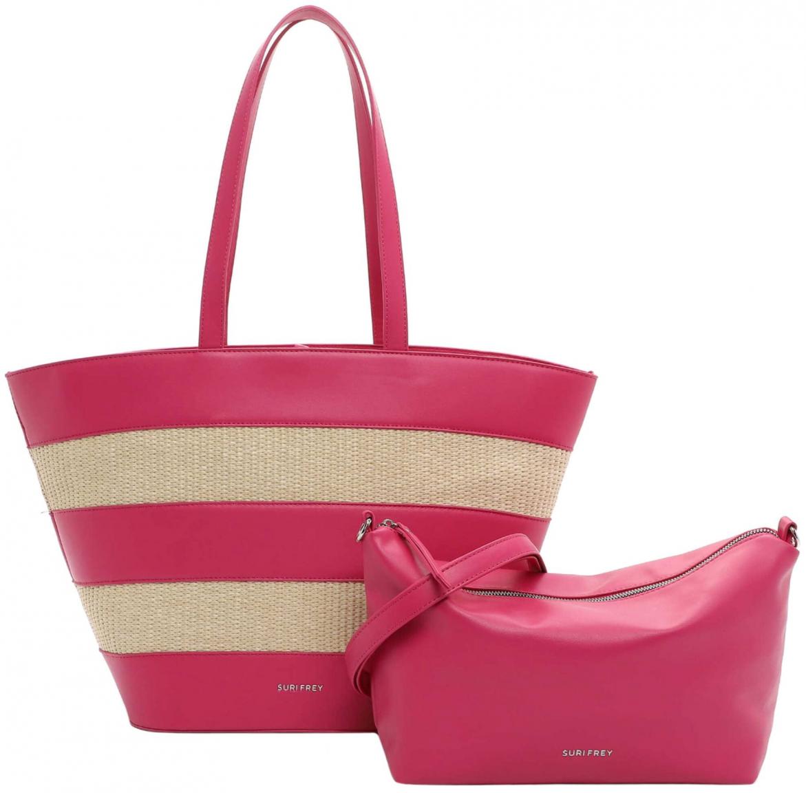 Suri Frey Shopper pink Bailey Bast sommerlich