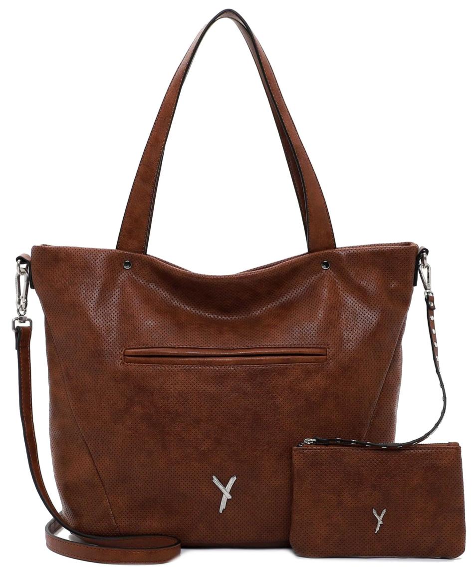 Suri Frey Umhängetasche Shopper Laley Cognac Etui