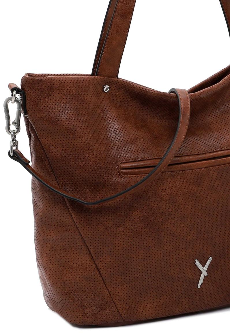 Suri Frey Umhängetasche Shopper Laley Cognac Etui