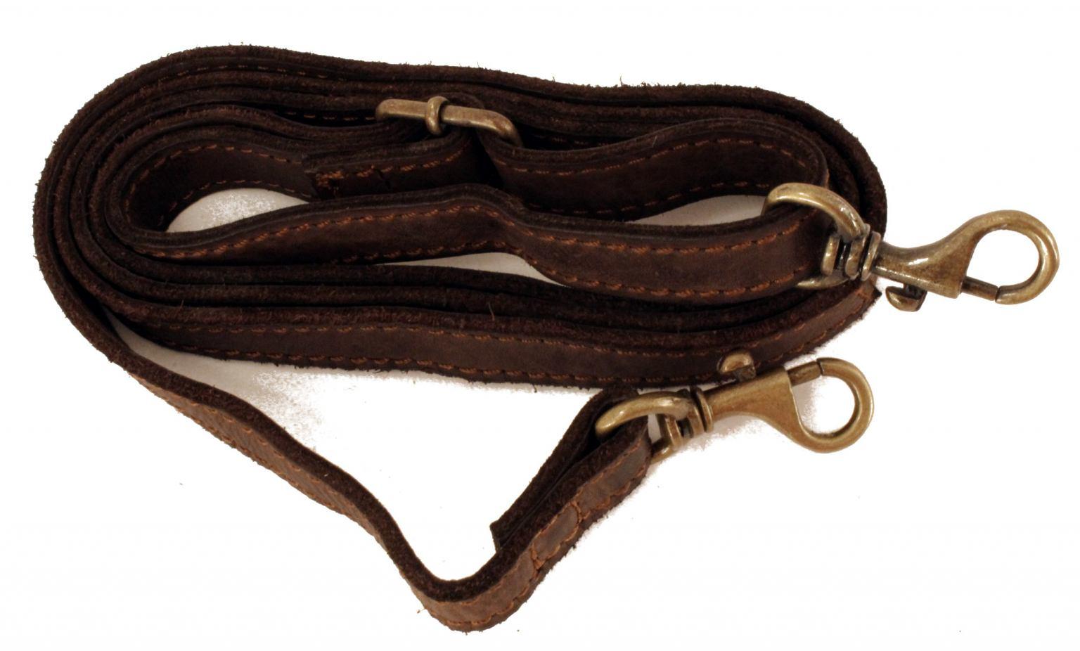 Täschchen Perla Harbour2nd Anchor Love Leder Brown braun