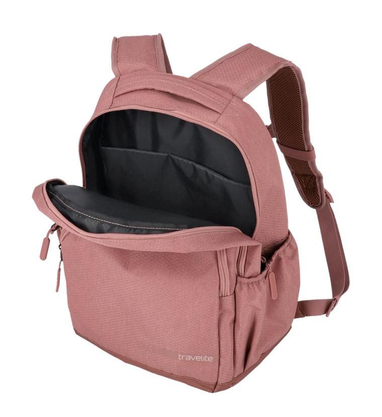 Tagesbackpack Laptopfach Travelite Kick Off Rucksack L Rosa