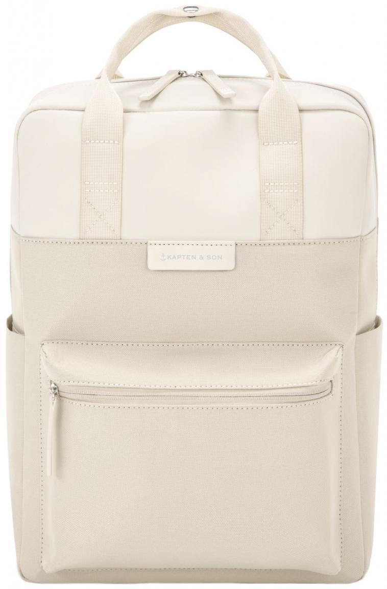 Tagesrucksack Bergen Small Kapten & Son Sandstone wasserabweisend