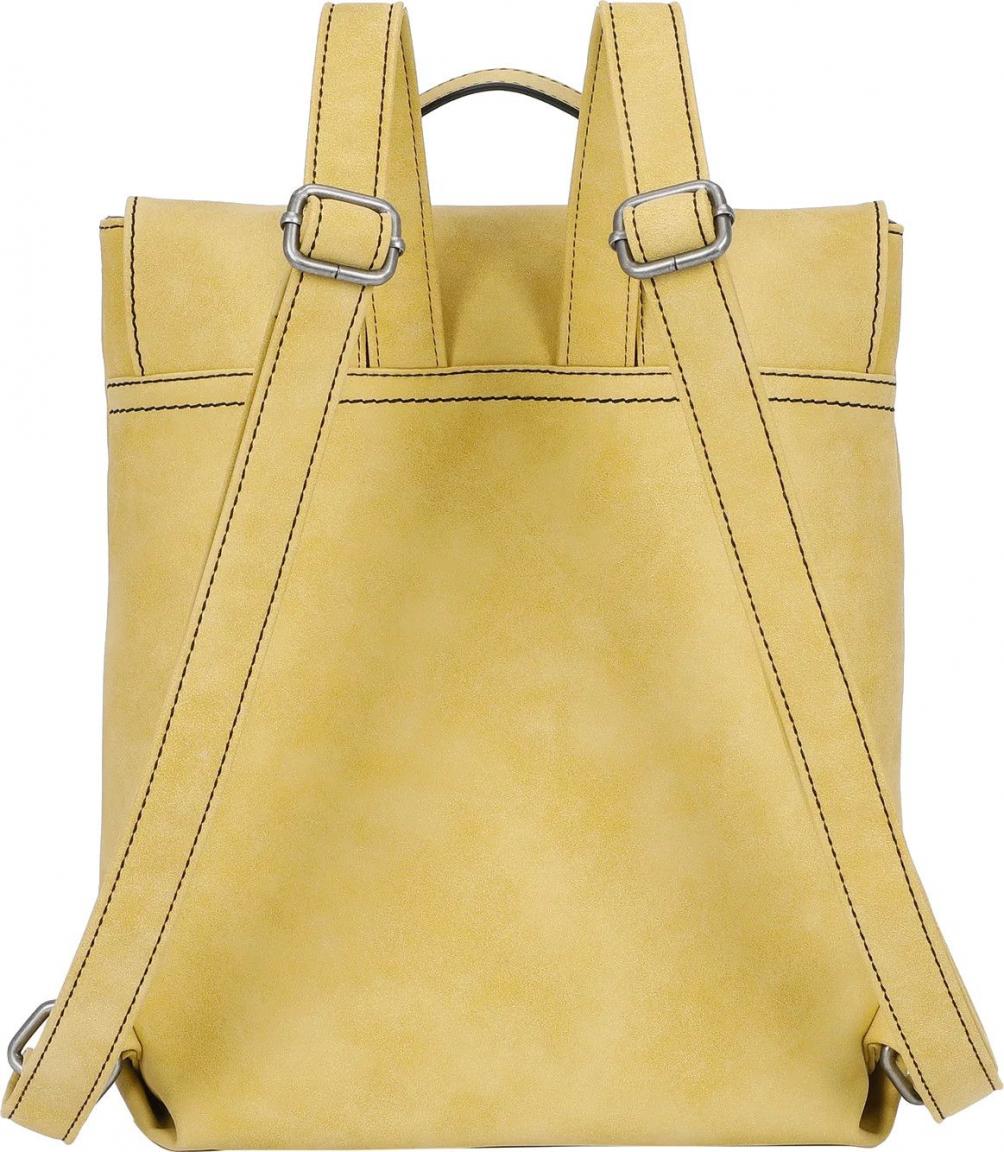 Tagesrucksack Damen Fritzi aus Preußen Bitzi06 Camille Senfgelb nachhaltig