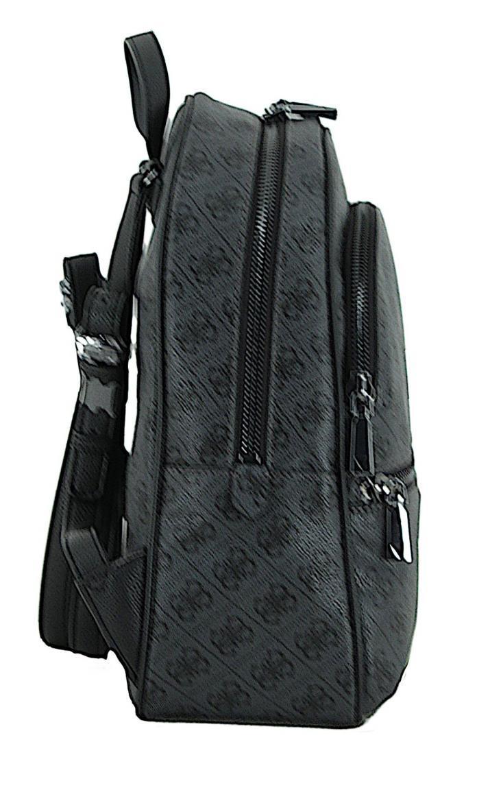 Tagesrucksack Guess Manhattan Coal Logo Markenprint