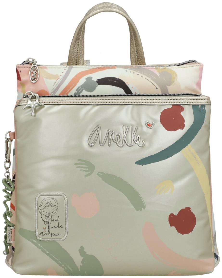 Tagesrucksack Silber bunt Anekke Alma Smart
