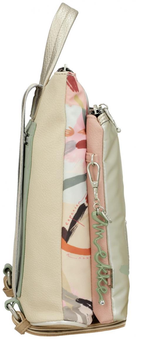Tagesrucksack Silber bunt Anekke Alma Smart