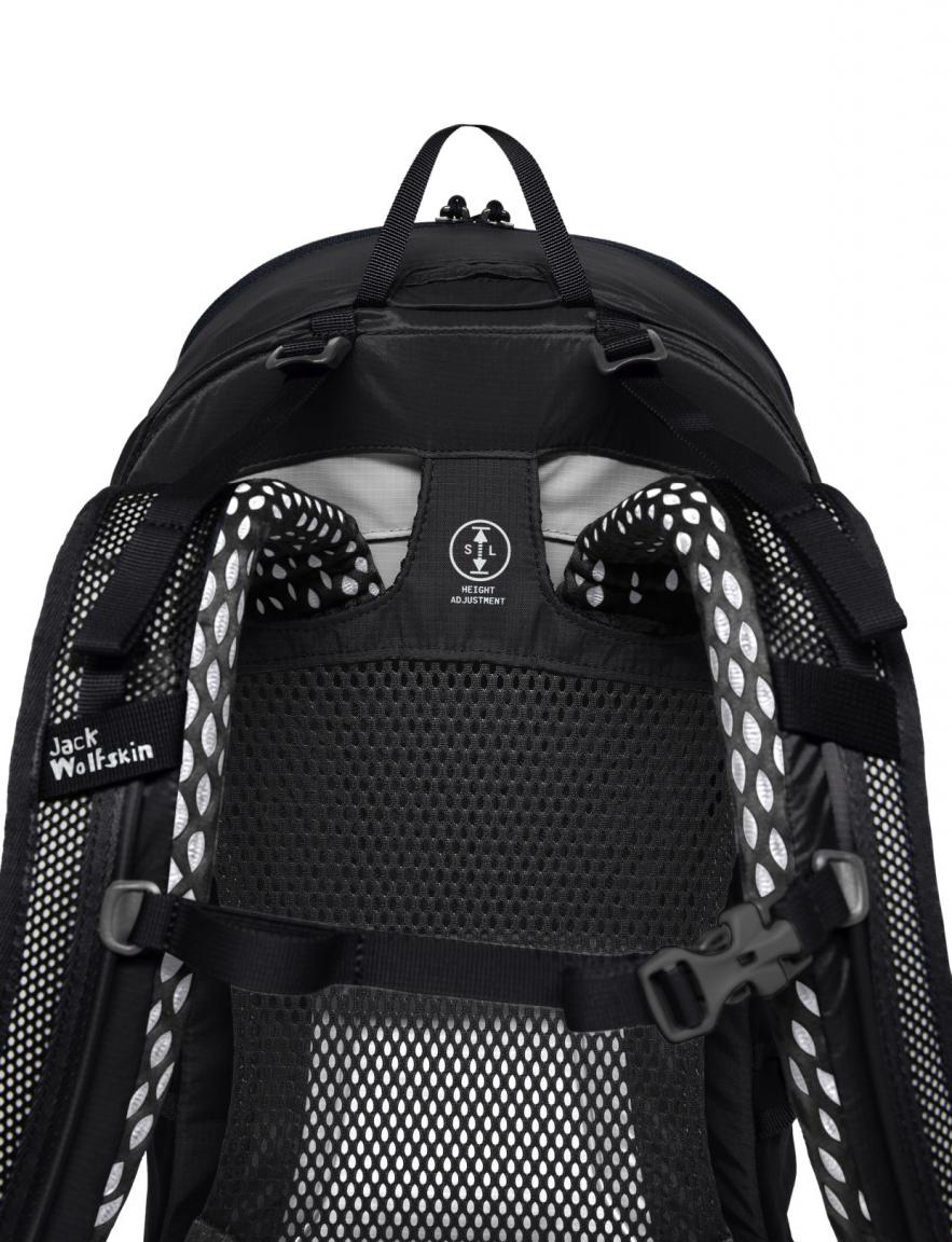 Tagesrucksack Sport Jack Wolfskin Prelight Vent 25 S-L Phantom Black