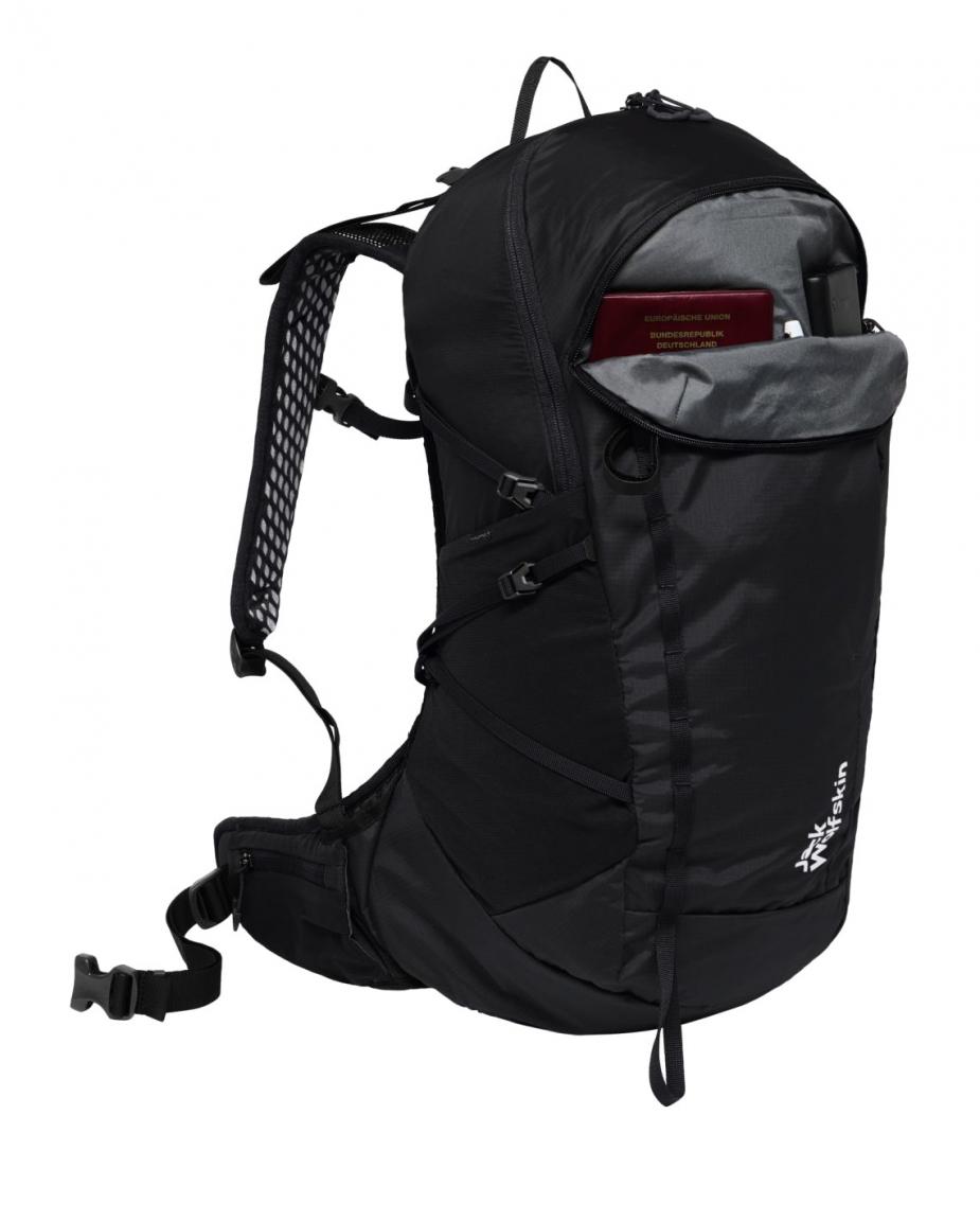 Tagesrucksack Sport Jack Wolfskin Prelight Vent 25 S-L Phantom Black