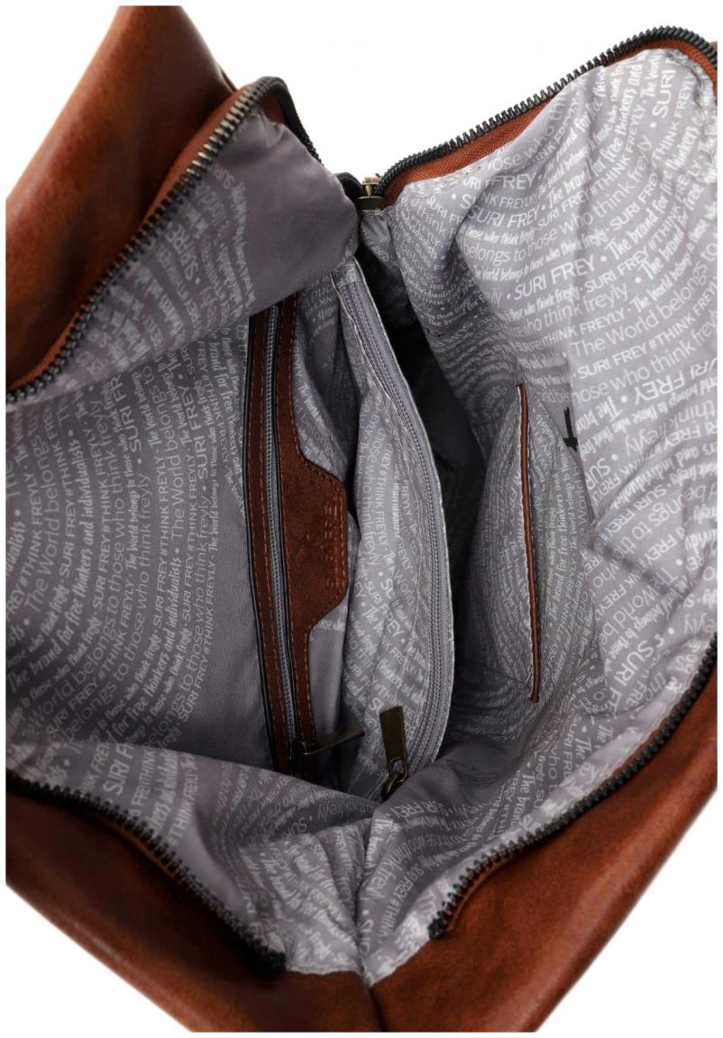 Tagesrucksack Suri Frey Bly Cognac Flechtoptik