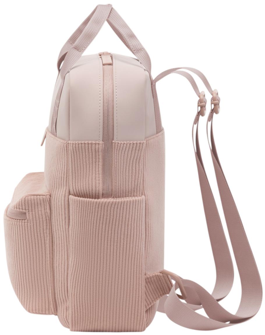 Tagesrucksack feminin Kapten and Son Bergen Cord Small rosa Tablet Materialmix