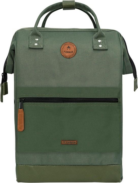 Tagesrucksack grün khaki Laptopfach Cabaia Adventurer Large Seoul nachhaltig