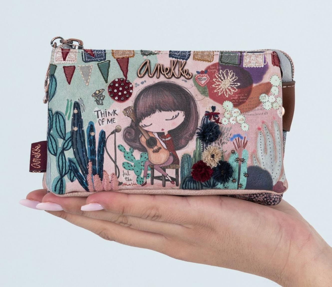 Taschenorganiser Anekke Ixchel Music dreiteilig Notenschlüssel Etui