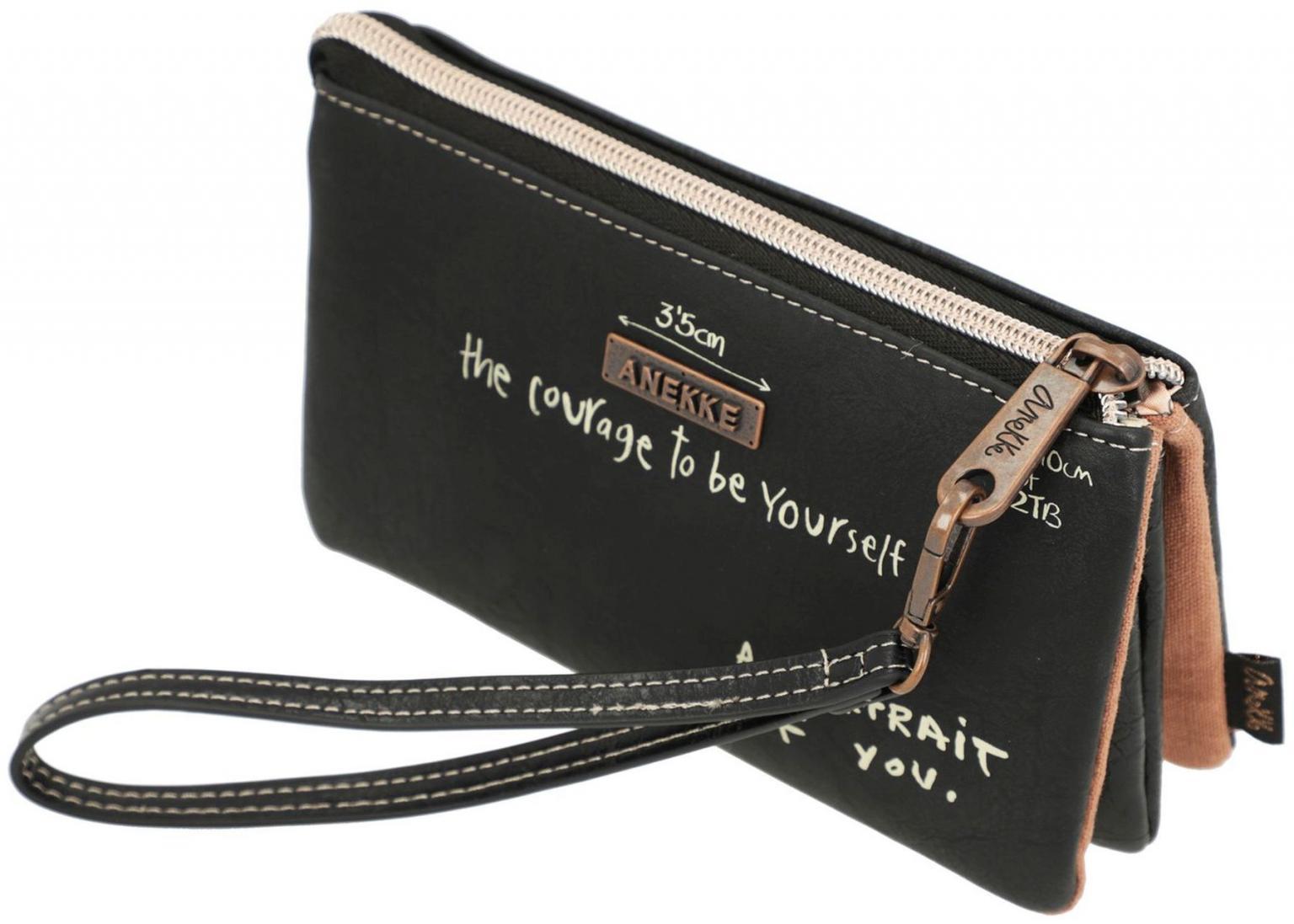 Taschenorganizer Anekke City Moments bestickt dreigeteilt schwarz