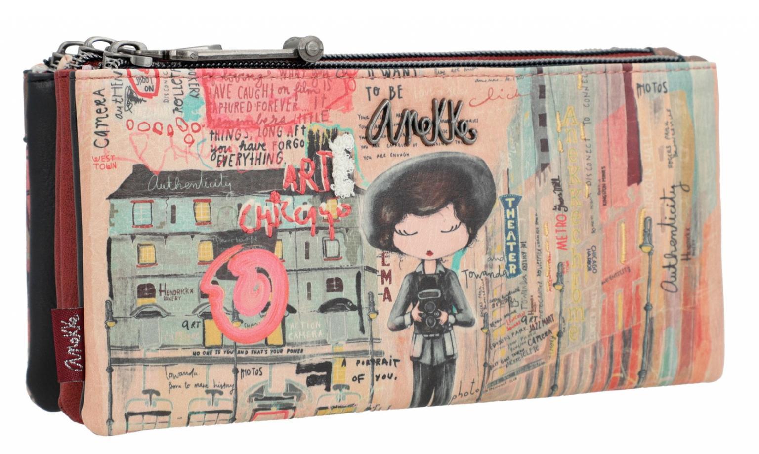 Taschenorganizer dreiteilig Anekke City Art Fotoprint Malstifte