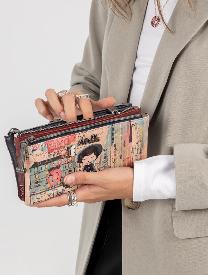 Taschenorganizer dreiteilig Anekke City Art Fotoprint Malstifte