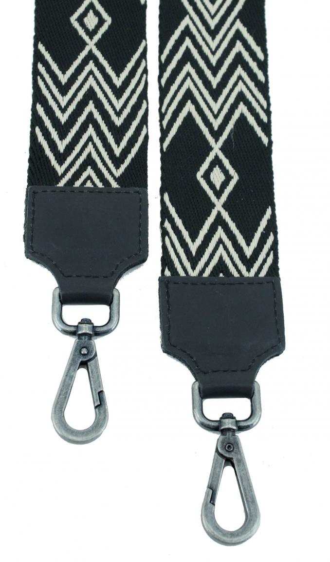 Taschenriemen Harbour 2nd schwarz beige Doubleface Nala