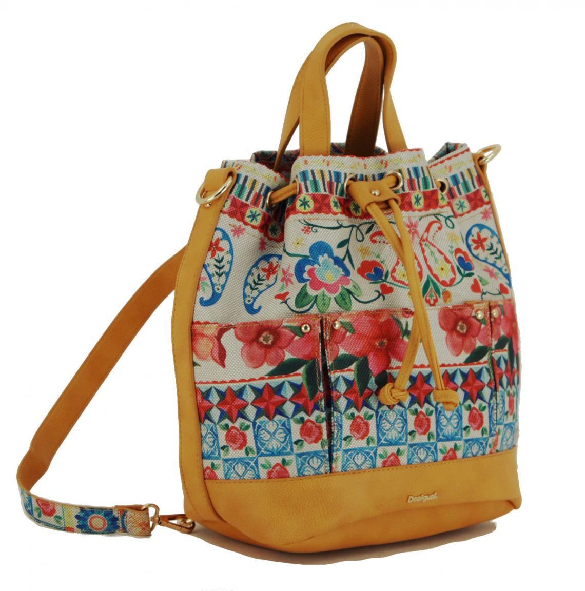 Handgefertigte Upcycling Beuteltasche Ethno Beutel Ethnostil
