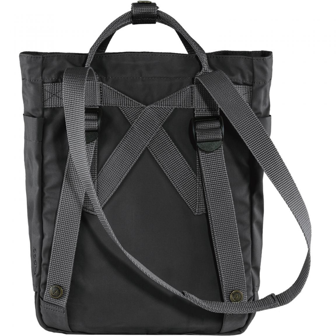 Taschenrucksack Fjällräven Kanken Totepack Mini schwarz Black