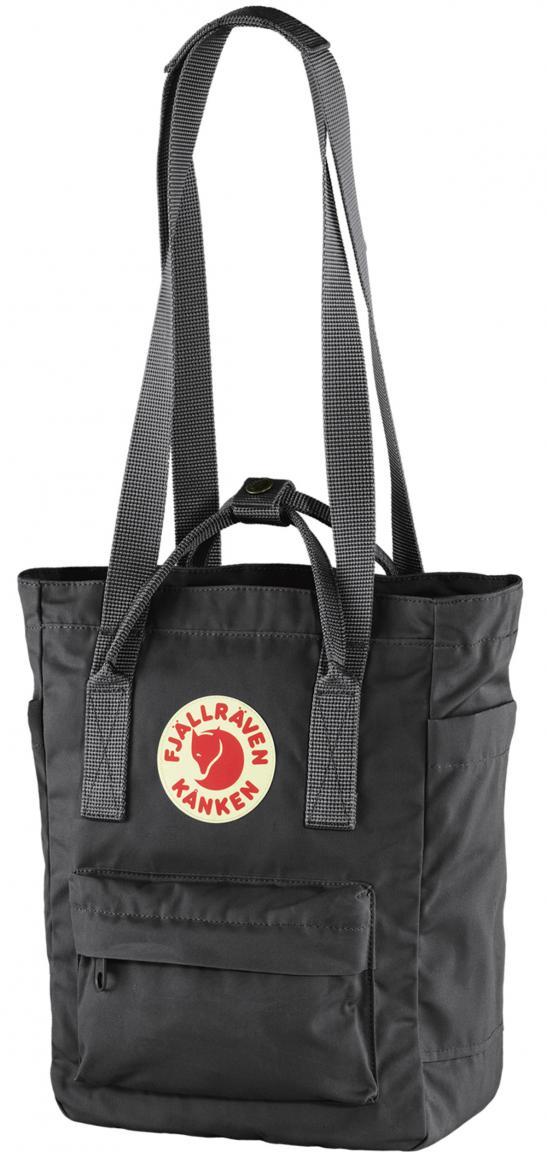 Taschenrucksack Fjällräven Kanken Totepack Mini schwarz Black