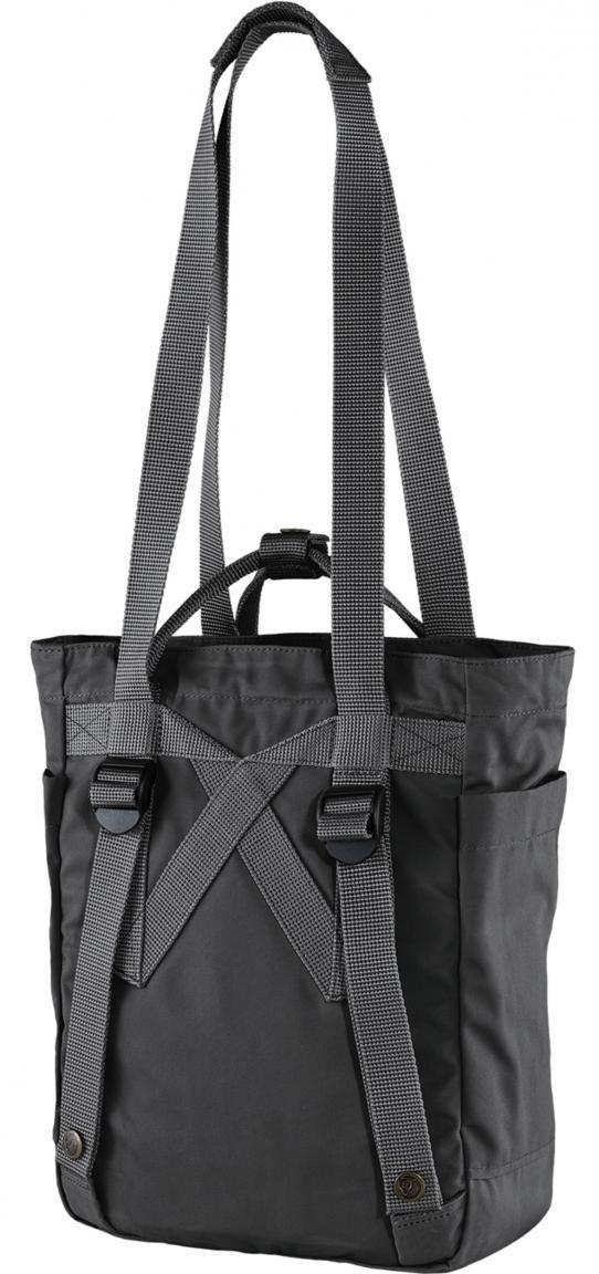 Taschenrucksack Fjällräven Kanken Totepack Mini schwarz Black