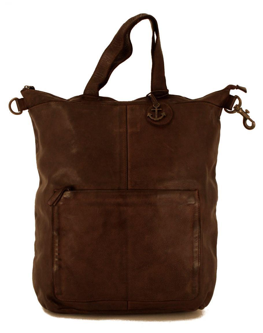 Taschenrucksack Harbour 2nd Herakles Cognac Leder braun