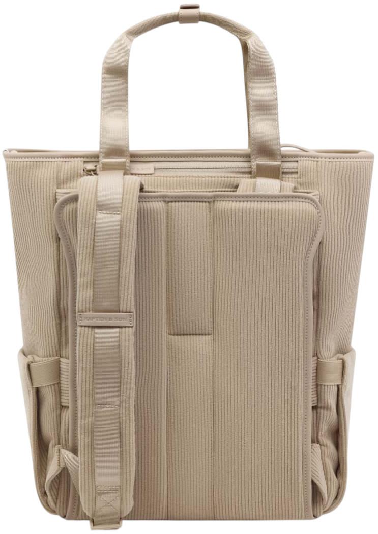 Taschenrucksack Kapten and Son Dusty Sand gummiert Lindby PRO Rippcord Laptop
