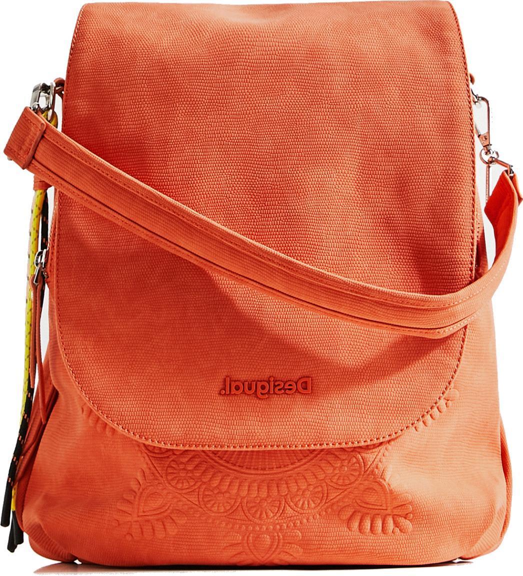 Taschenrucksack orange Mandala Desigual Aquiles Habana Ankara