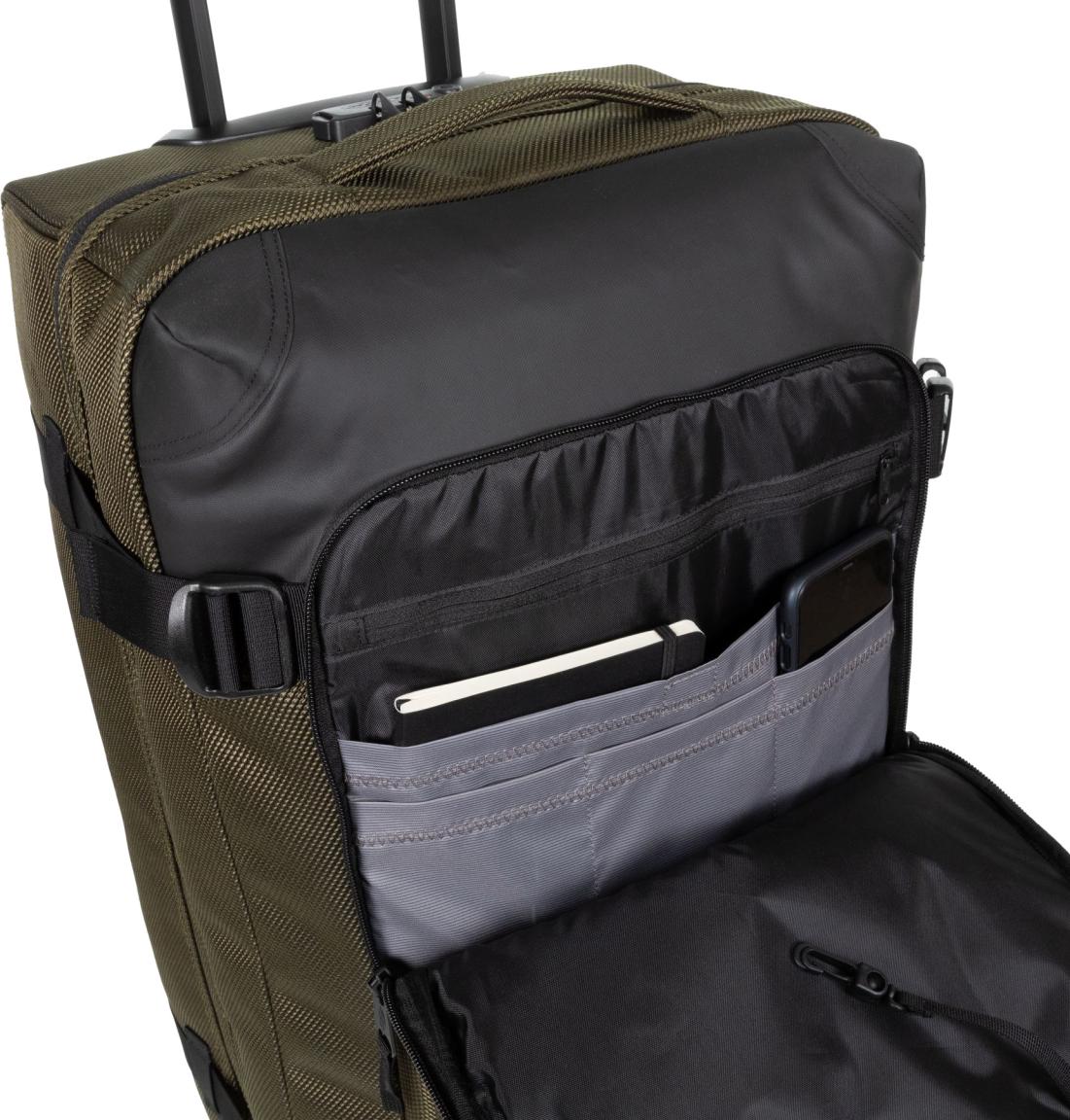 Taschentrolley mit 2 Räder Eastpak Tranverz L Army Green CNNCT