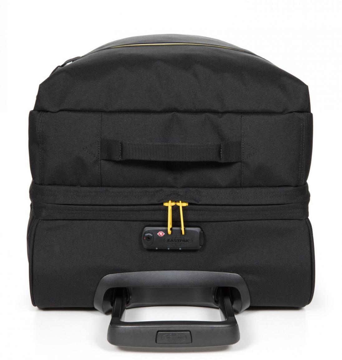 Taschentrolly Eastpak Havaianas Tranverz L schwarz mit einem bunten Streifen